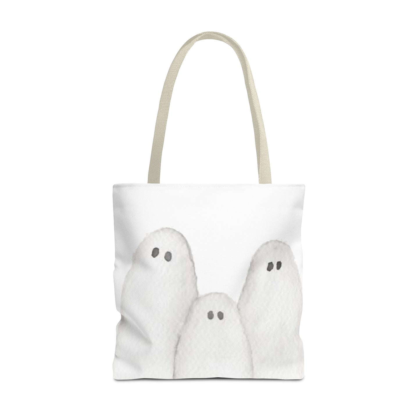 Halloween Watercolor Ghosts Tote Bag