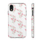 Watercolor Pink Floral Branch Tough Cases