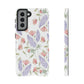 Watercolor Poppy and Lupine Tough Cases