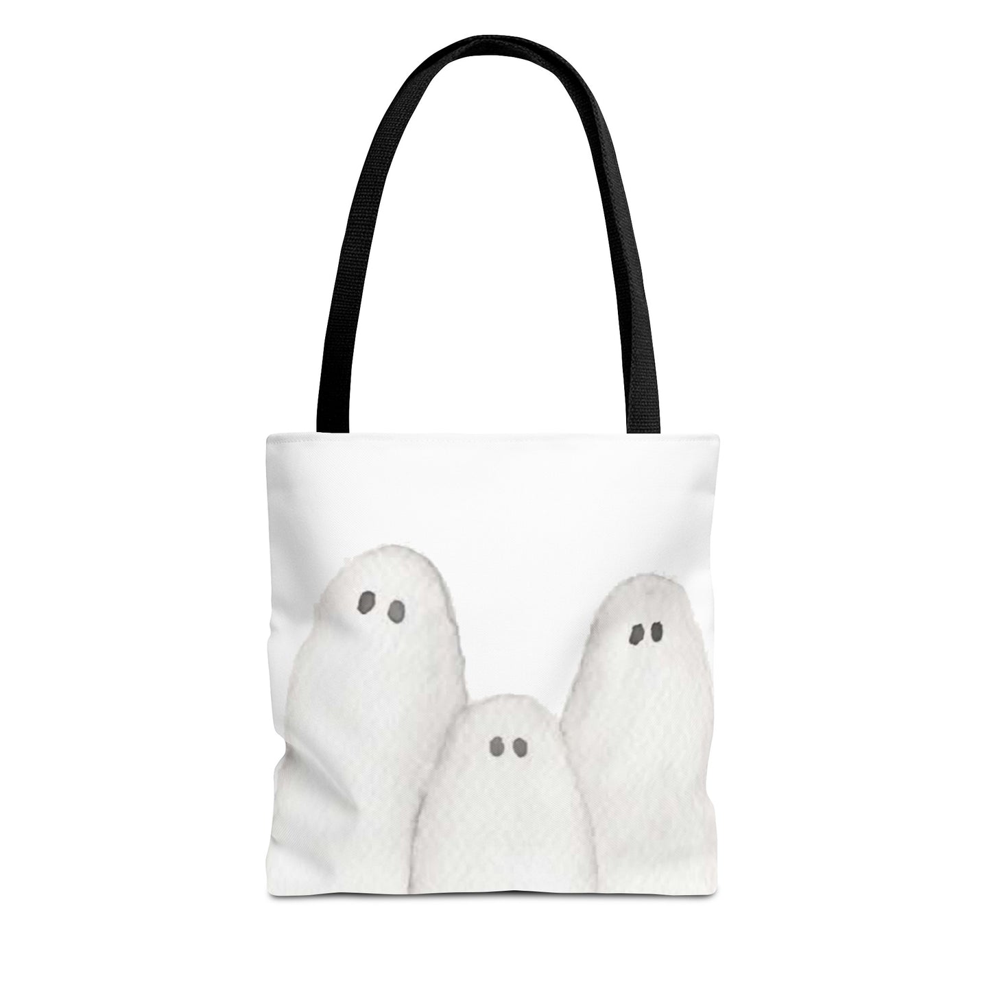 Halloween Watercolor Ghosts Tote Bag