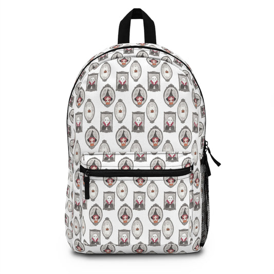 Watercolor Halloween Portrait Gallery Backpack