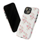 Watercolor Pink Floral Branch Tough Cases