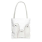 Halloween Watercolor Ghosts Tote Bag