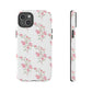 Watercolor Pink Floral Branch Tough Cases