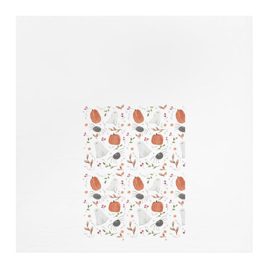 Watercolor Halloween Scatter Tea Towel