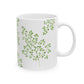 Watercolor Maidenhair Fern Ceramic Mug