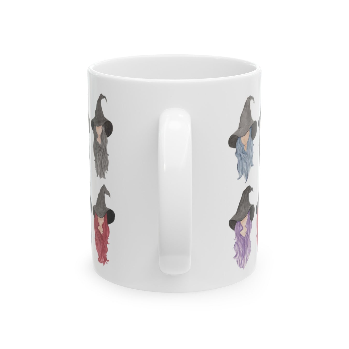 Watercolor Four Witchy Sisters Ceramic Mug