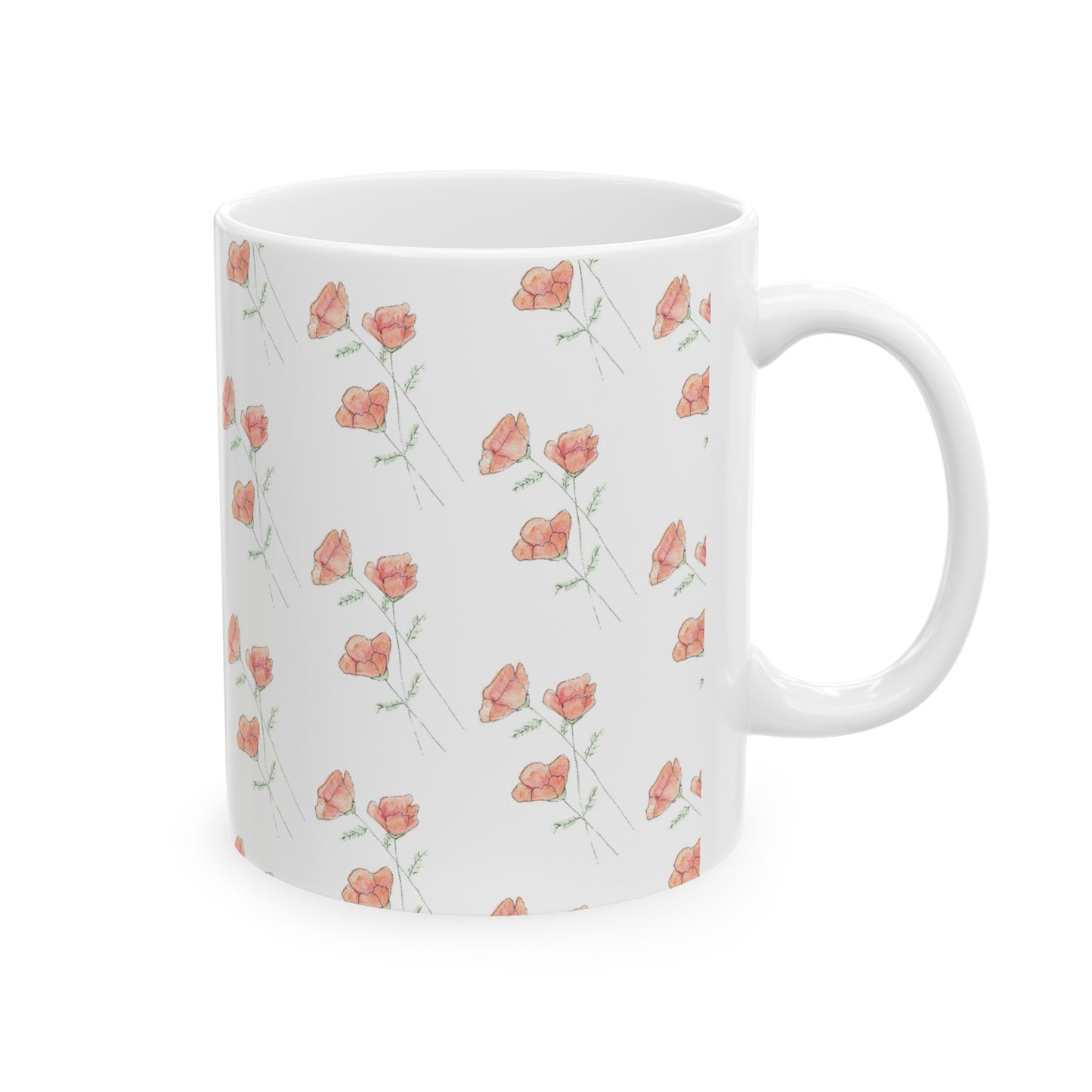 California Poppy Mug