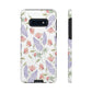 Watercolor Poppy and Lupine Tough Cases