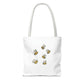 Watercolor Buzzing Bees Tote Bag