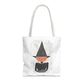 Halloween Watercolor Pumpkin Witch Tote Bag