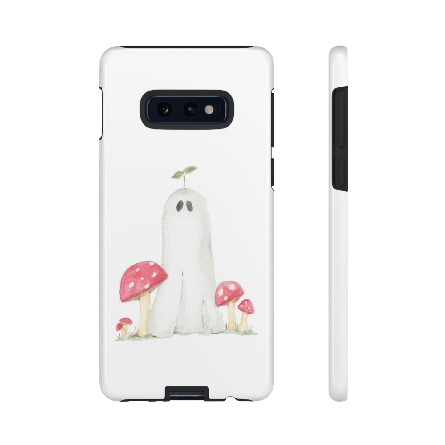 Watercolor Mushroom Ghost Tough Cases