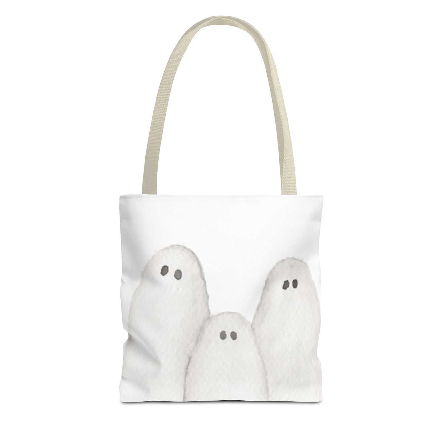 Halloween Watercolor Ghosts Tote Bag