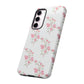 Watercolor Pink Floral Branch Tough Cases