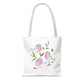 Watercolor Bluebird Tote Bag