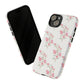 Watercolor Pink Floral Branch Tough Cases