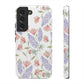 Watercolor Poppy and Lupine Tough Cases