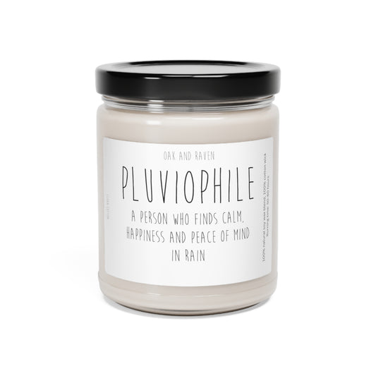 Pluviophile Colorless Scented Soy Candle