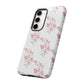 Watercolor Pink Floral Branch Tough Cases