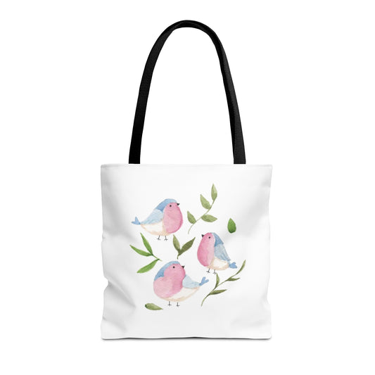 Watercolor Bluebird Tote Bag