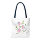 Watercolor Bluebird Tote Bag