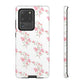 Watercolor Pink Floral Branch Tough Cases