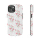 Watercolor Pink Floral Branch Tough Cases