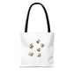 Watercolor Buzzing Bees Tote Bag