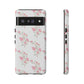 Watercolor Pink Floral Branch Tough Cases