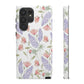 Watercolor Poppy and Lupine Tough Cases