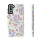 Watercolor Poppy and Lupine Tough Cases