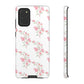 Watercolor Pink Floral Branch Tough Cases