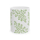 Watercolor Maidenhair Fern Ceramic Mug