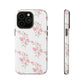 Watercolor Pink Floral Branch Tough Cases